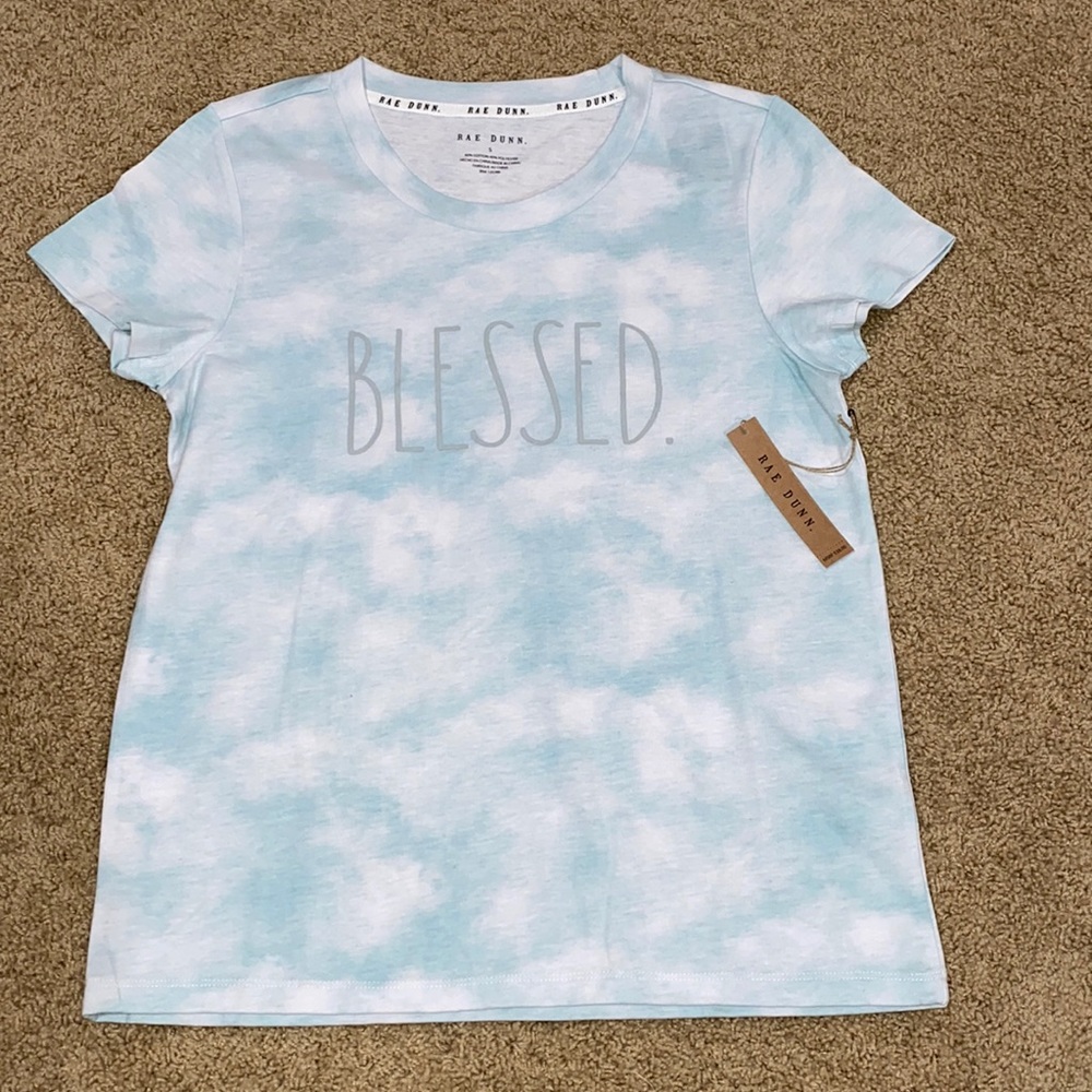 NWT Rae Dunn Blessed T Shirt